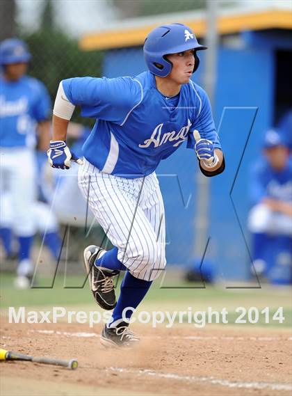 Thumbnail 2 in Elsinore @ Bishop Amat (CIF SS D3 1st Round Playoff) photogallery.