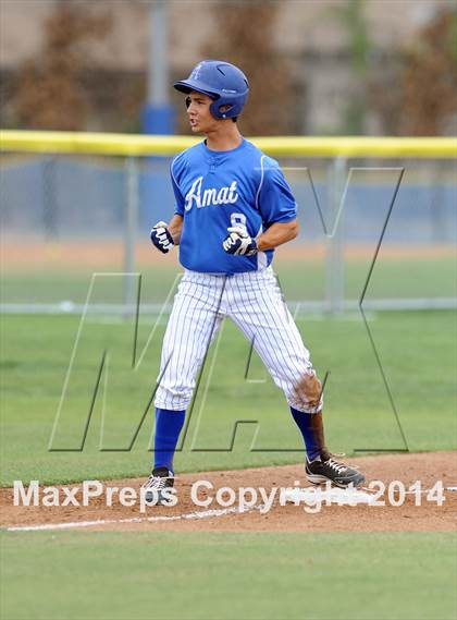 Thumbnail 2 in Elsinore @ Bishop Amat (CIF SS D3 1st Round Playoff) photogallery.