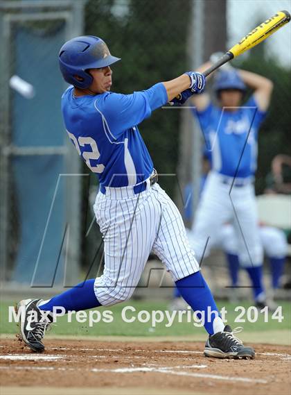 Thumbnail 2 in Elsinore @ Bishop Amat (CIF SS D3 1st Round Playoff) photogallery.
