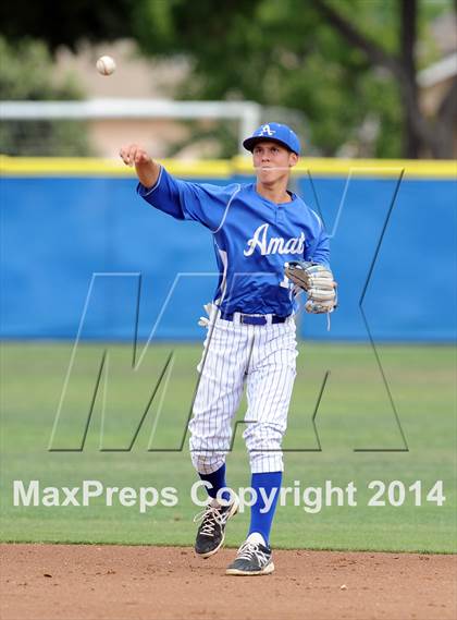 Thumbnail 1 in Elsinore @ Bishop Amat (CIF SS D3 1st Round Playoff) photogallery.