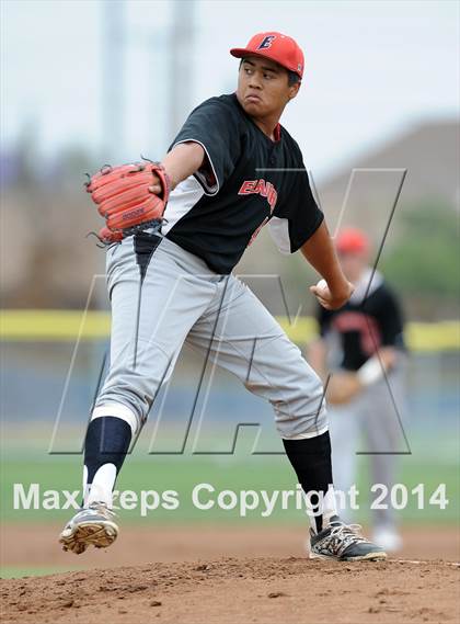 Thumbnail 3 in Elsinore @ Bishop Amat (CIF SS D3 1st Round Playoff) photogallery.