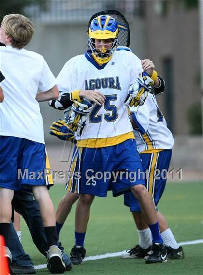 Thumbnail 1 in Agoura vs. Harvard-Westlake (CIF SS Playoffs) photogallery.