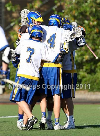 Thumbnail 2 in Agoura vs. Harvard-Westlake (CIF SS Playoffs) photogallery.