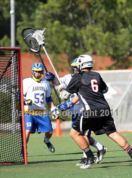 Thumbnail 1 in Agoura vs. Harvard-Westlake (CIF SS Playoffs) photogallery.