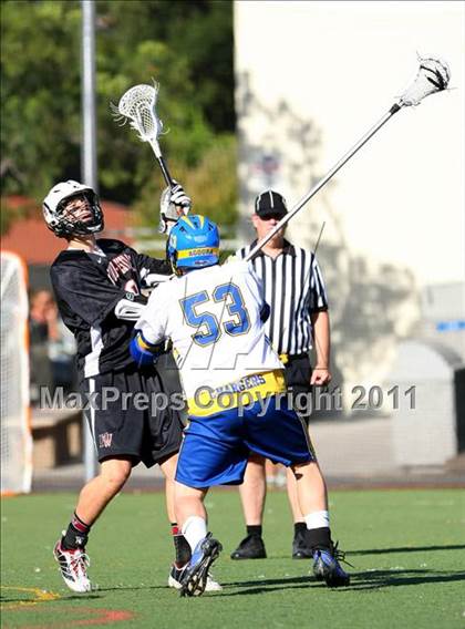 Thumbnail 2 in Agoura vs. Harvard-Westlake (CIF SS Playoffs) photogallery.