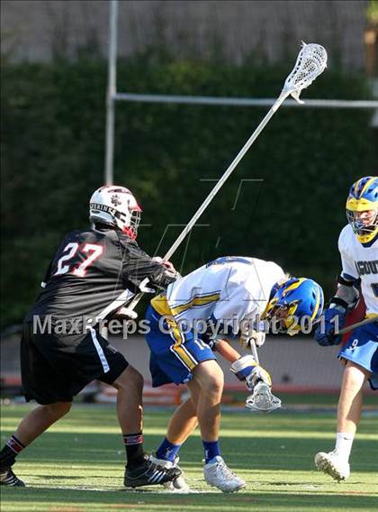 Thumbnail 2 in Agoura vs. Harvard-Westlake (CIF SS Playoffs) photogallery.
