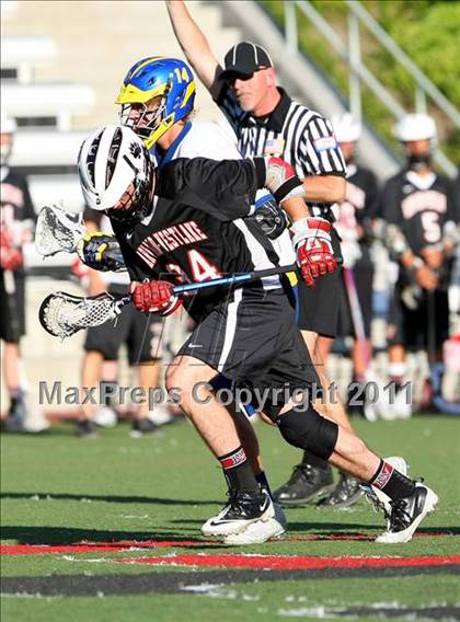 Thumbnail 1 in Agoura vs. Harvard-Westlake (CIF SS Playoffs) photogallery.