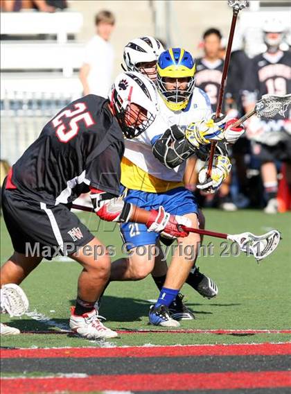 Thumbnail 2 in Agoura vs. Harvard-Westlake (CIF SS Playoffs) photogallery.