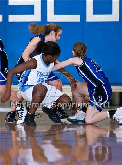 Thumbnail 3 in Trinity Valley vs St. Andrews (SPC Div II Championship) photogallery.