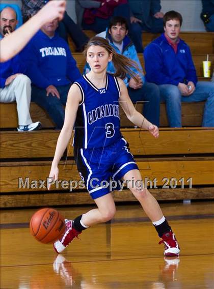 Thumbnail 3 in Trinity Valley vs St. Andrews (SPC Div II Championship) photogallery.