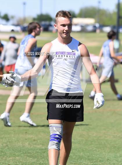 Thumbnail 3 in Northwest Christian vs. Cactus Shadows (Gotta Believe - 7 V 7) photogallery.