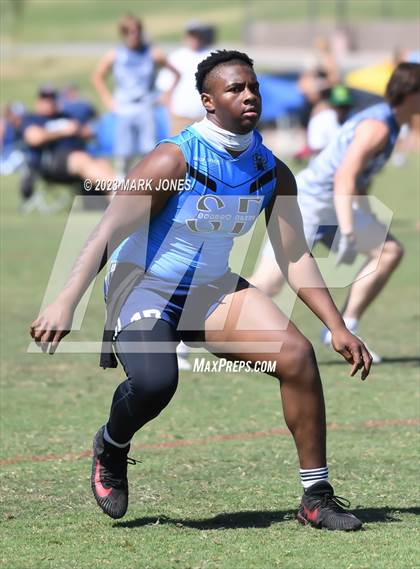 Thumbnail 3 in Northwest Christian vs. Cactus Shadows (Gotta Believe - 7 V 7) photogallery.