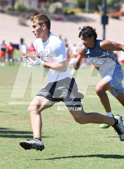 Thumbnail 3 in Northwest Christian vs. Cactus Shadows (Gotta Believe - 7 V 7) photogallery.
