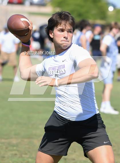 Thumbnail 2 in Northwest Christian vs. Cactus Shadows (Gotta Believe - 7 V 7) photogallery.