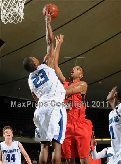 Thumbnail 3 in Windward vs. Orange Lutheran (CIF SS 4AA Final) photogallery.