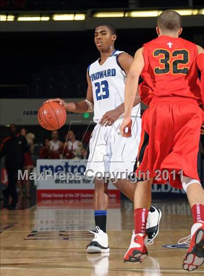 Thumbnail 2 in Windward vs. Orange Lutheran (CIF SS 4AA Final) photogallery.