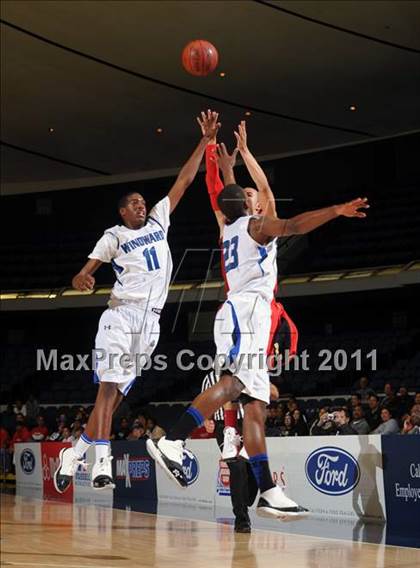 Thumbnail 2 in Windward vs. Orange Lutheran (CIF SS 4AA Final) photogallery.