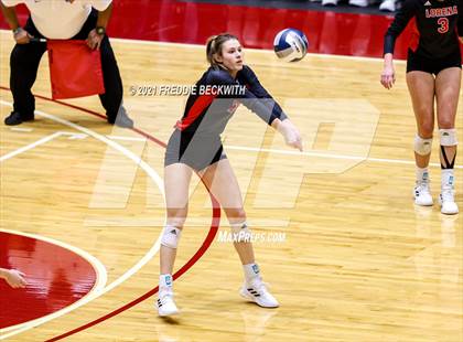 Thumbnail 1 in Lorena vs. Gunter (UIL Volleyball 3A Semi-Finals)  photogallery.