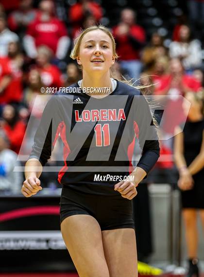 Thumbnail 3 in Lorena vs. Gunter (UIL Volleyball 3A Semi-Finals)  photogallery.