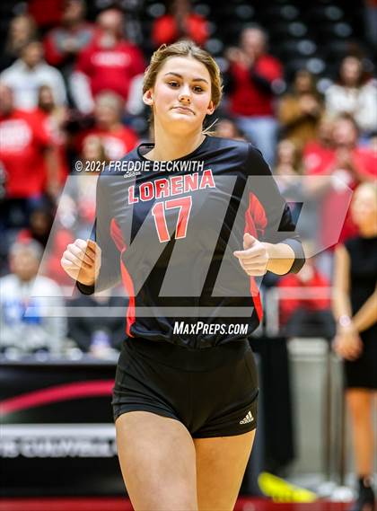 Thumbnail 3 in Lorena vs. Gunter (UIL Volleyball 3A Semi-Finals)  photogallery.