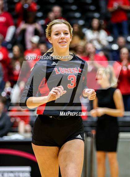 Thumbnail 1 in Lorena vs. Gunter (UIL Volleyball 3A Semi-Finals)  photogallery.
