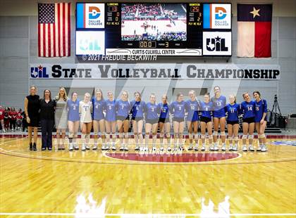 Thumbnail 3 in Lorena vs. Gunter (UIL Volleyball 3A Semi-Finals)  photogallery.
