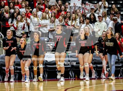 Thumbnail 1 in Lorena vs. Gunter (UIL Volleyball 3A Semi-Finals)  photogallery.