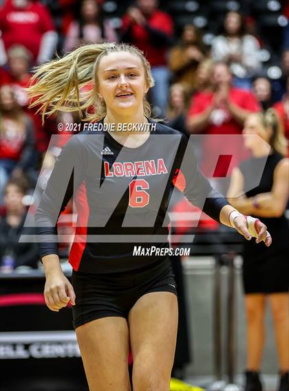 Thumbnail 3 in Lorena vs. Gunter (UIL Volleyball 3A Semi-Finals)  photogallery.