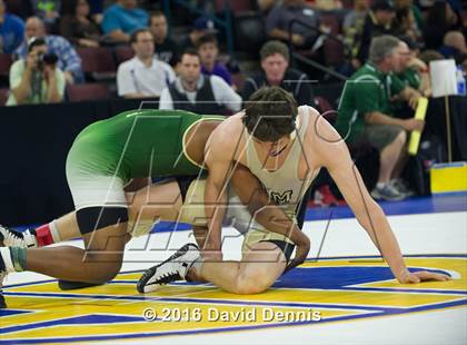 Thumbnail 1 in CIF State Boys Wrestling Championships (Round 2) photogallery.