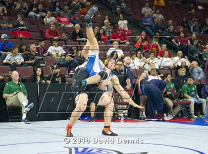 Thumbnail 2 in CIF State Boys Wrestling Championships (Round 2) photogallery.
