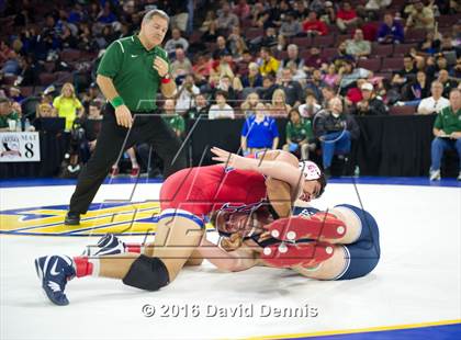 Thumbnail 3 in CIF State Boys Wrestling Championships (Round 2) photogallery.