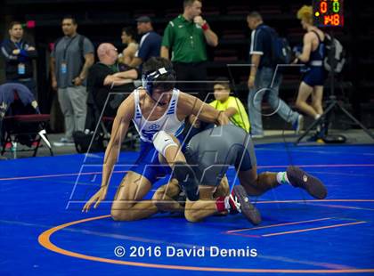 Thumbnail 3 in CIF State Boys Wrestling Championships (Round 2) photogallery.