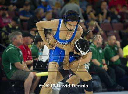 Thumbnail 3 in CIF State Boys Wrestling Championships (Round 2) photogallery.