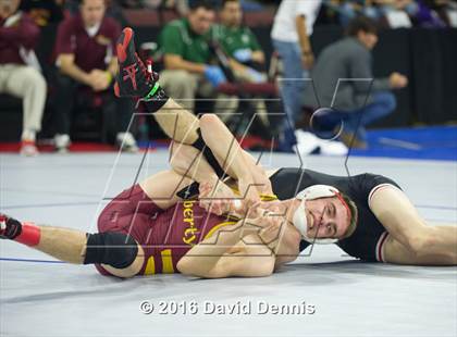 Thumbnail 2 in CIF State Boys Wrestling Championships (Round 2) photogallery.