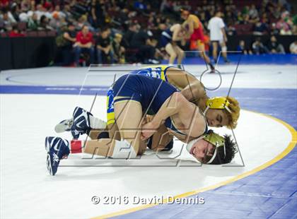 Thumbnail 1 in CIF State Boys Wrestling Championships (Round 2) photogallery.