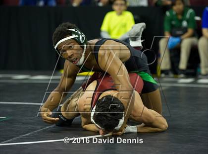 Thumbnail 1 in CIF State Boys Wrestling Championships (Round 2) photogallery.