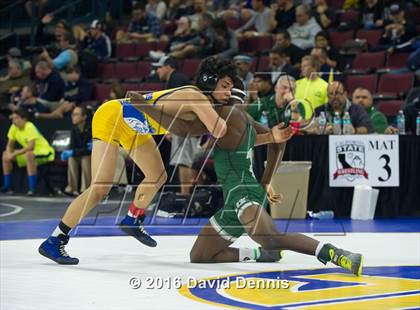 Thumbnail 1 in CIF State Boys Wrestling Championships (Round 2) photogallery.