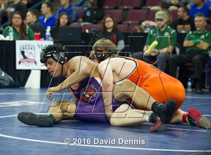 Thumbnail 2 in CIF State Boys Wrestling Championships (Round 2) photogallery.