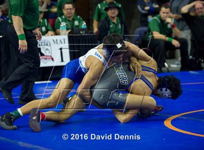 Thumbnail 2 in CIF State Boys Wrestling Championships (Round 2) photogallery.
