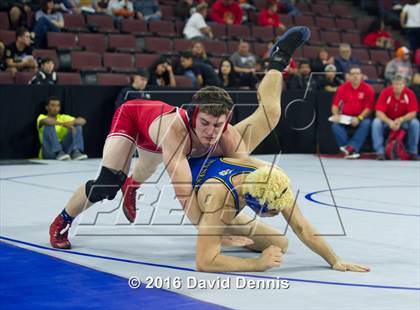 Thumbnail 1 in CIF State Boys Wrestling Championships (Round 2) photogallery.