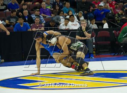 Thumbnail 2 in CIF State Boys Wrestling Championships (Round 2) photogallery.