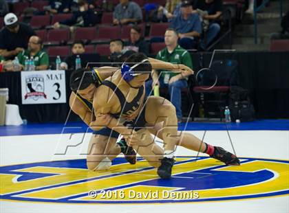 Thumbnail 2 in CIF State Boys Wrestling Championships (Round 2) photogallery.
