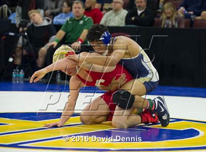 Thumbnail 3 in CIF State Boys Wrestling Championships (Round 2) photogallery.