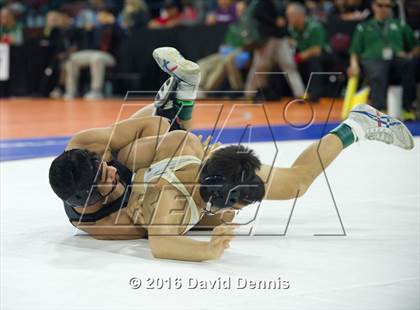 Thumbnail 1 in CIF State Boys Wrestling Championships (Round 2) photogallery.