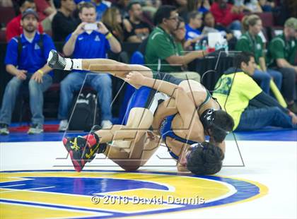 Thumbnail 1 in CIF State Boys Wrestling Championships (Round 2) photogallery.