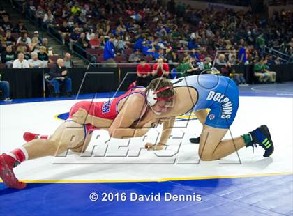 Thumbnail 2 in CIF State Boys Wrestling Championships (Round 2) photogallery.