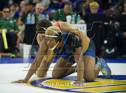 Thumbnail 3 in CIF State Boys Wrestling Championships (Round 2) photogallery.