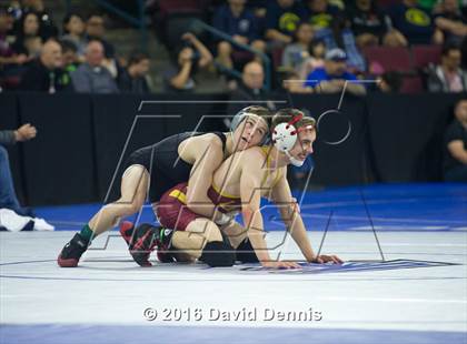 Thumbnail 2 in CIF State Boys Wrestling Championships (Round 2) photogallery.
