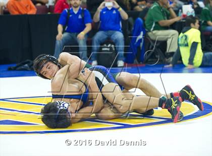 Thumbnail 2 in CIF State Boys Wrestling Championships (Round 2) photogallery.