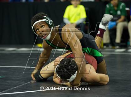 Thumbnail 2 in CIF State Boys Wrestling Championships (Round 2) photogallery.